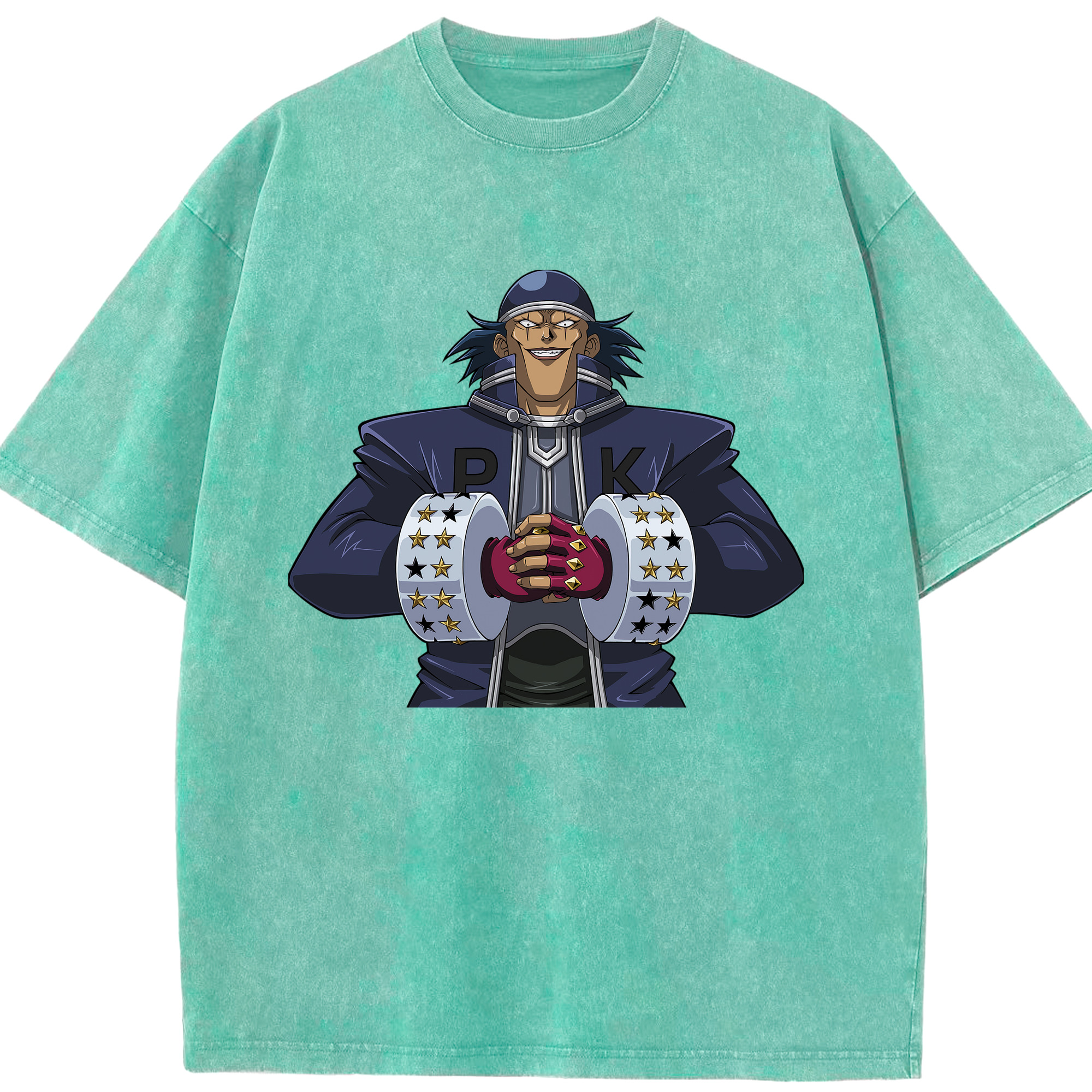 （画像用） 遊☆戯☆王 Yu-Gi-Oh! 綿100% ヴィンテージ風 半袖Tシャツ（フロントプリント）